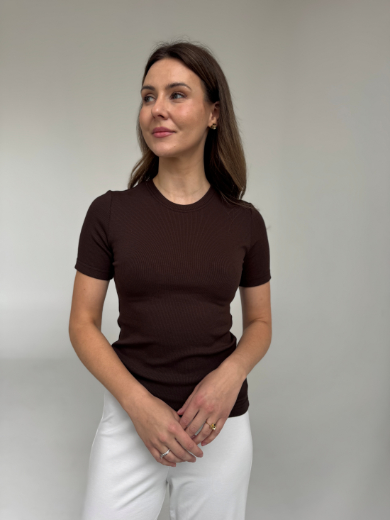 Bluzka Zoja czekolada