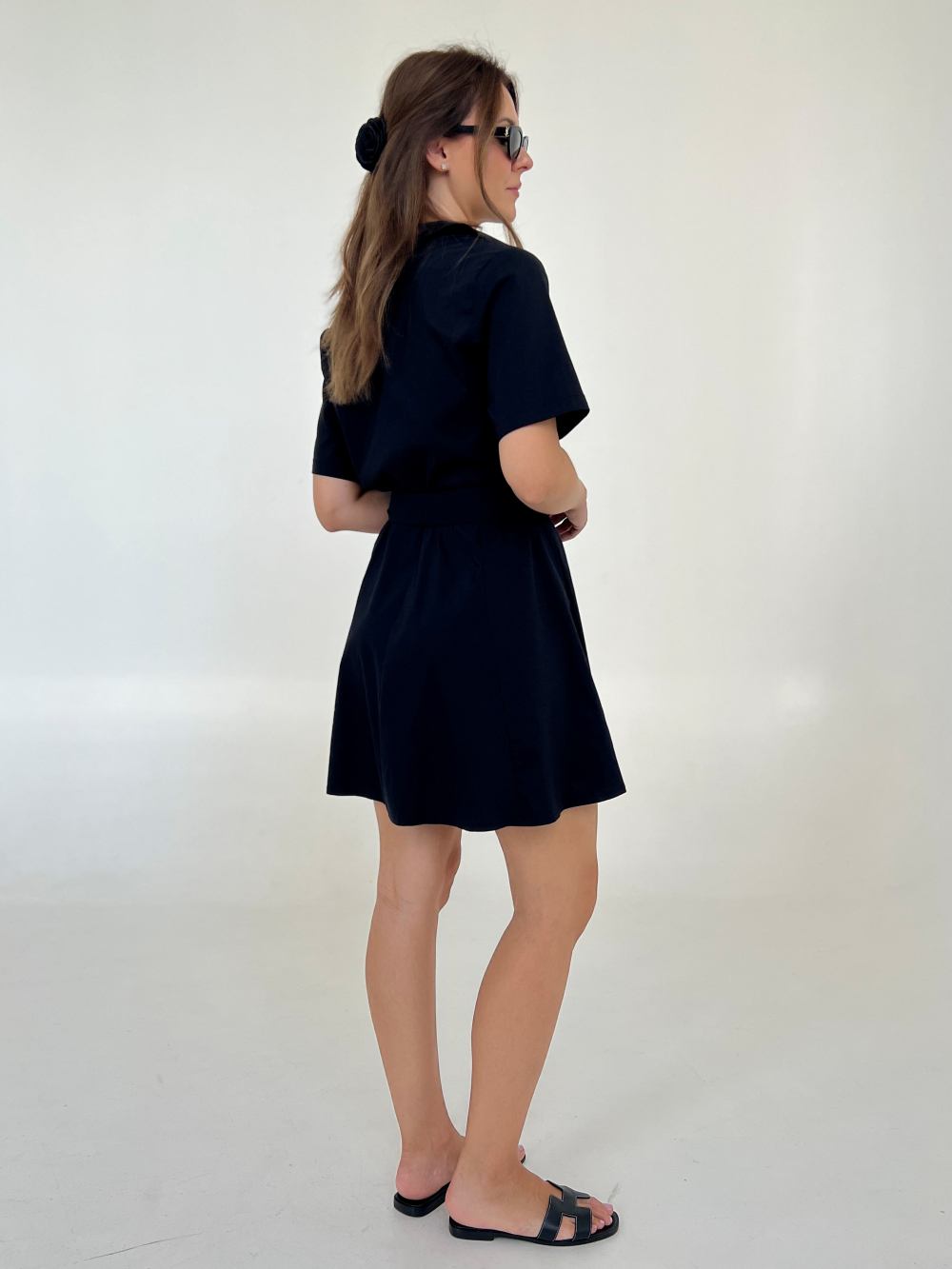 Szmizjerka mini czarna