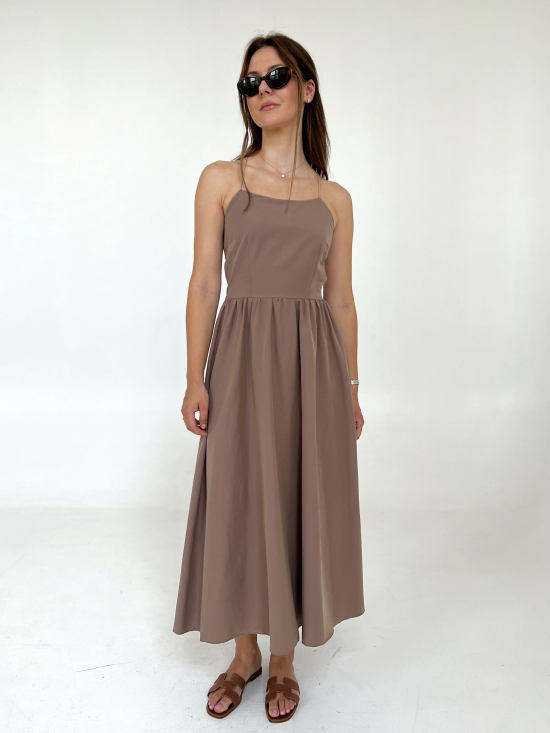 Sukienka Aurora mocha