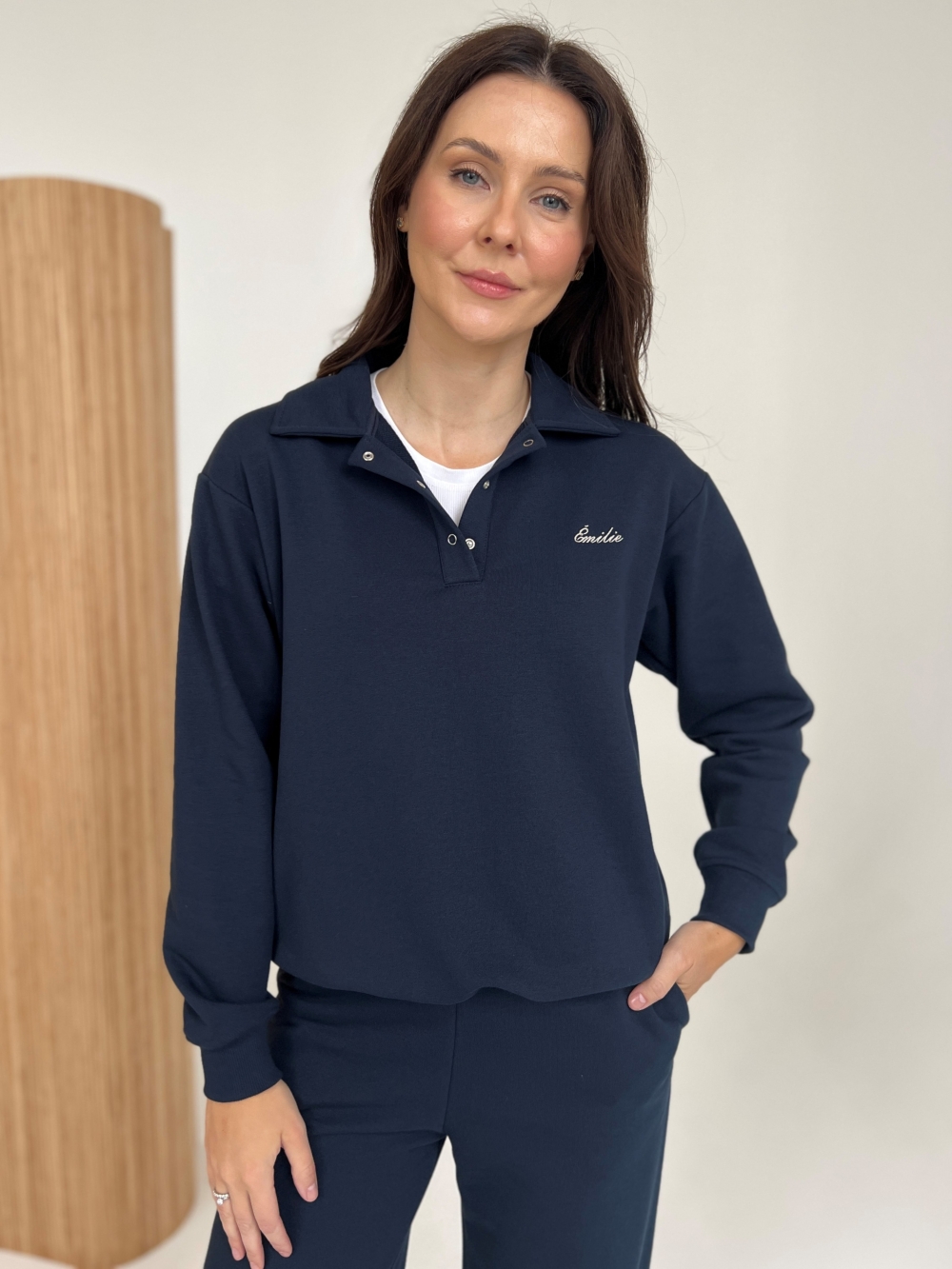 Bluza Soft granat