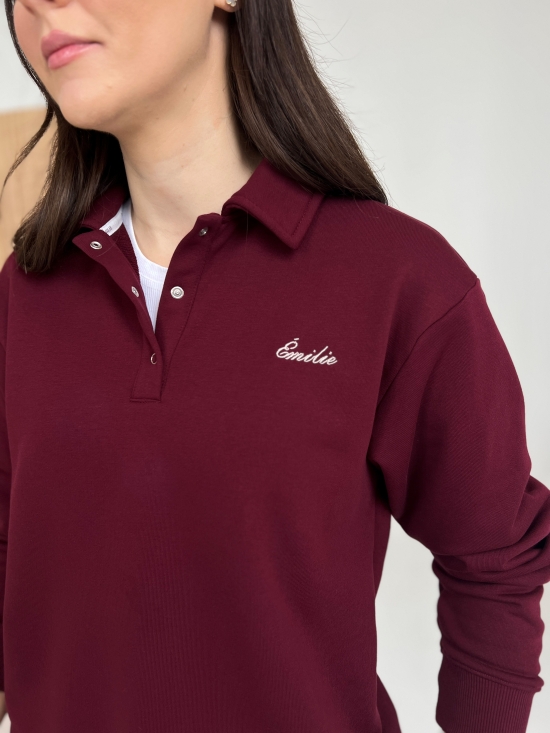 Bluza Soft burgund