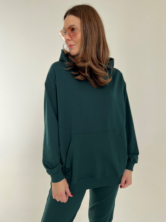 Bluza Gaja butelkowa zieleń