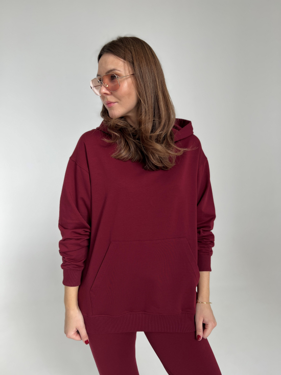 Bluza Gaja burgund