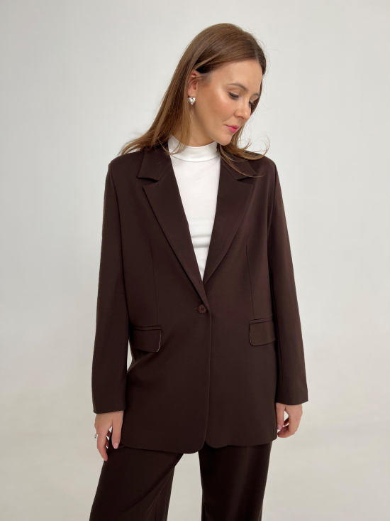 Marynarka Ava czekolada