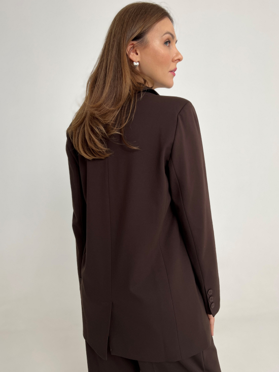 Marynarka Ava czekolada