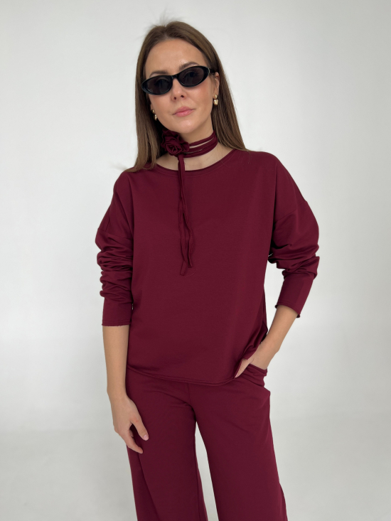 Bluza Gina burgund