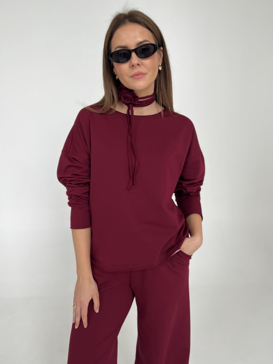 Bluza Gina burgund