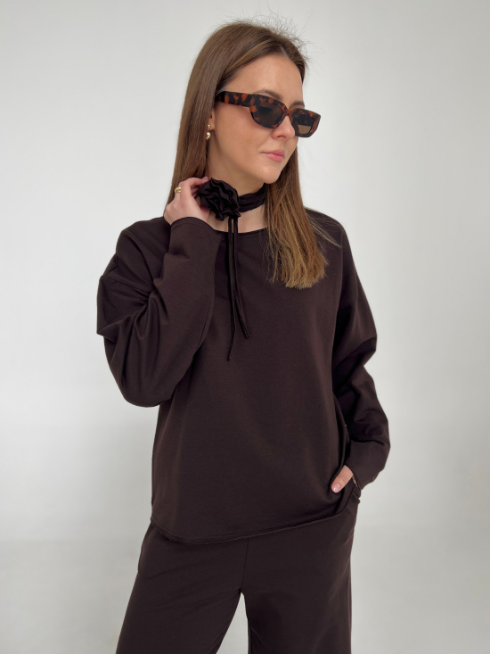 Bluza Gina czekolada