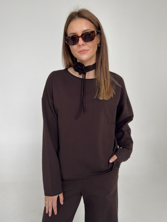 Bluza Gina czekolada