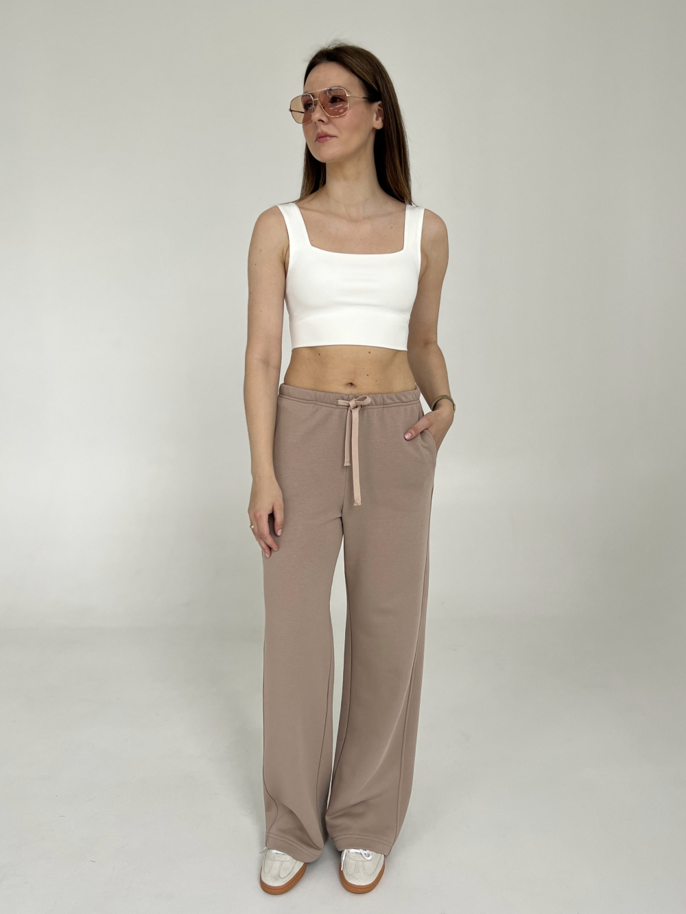 Spodnie Zoe cappuccino