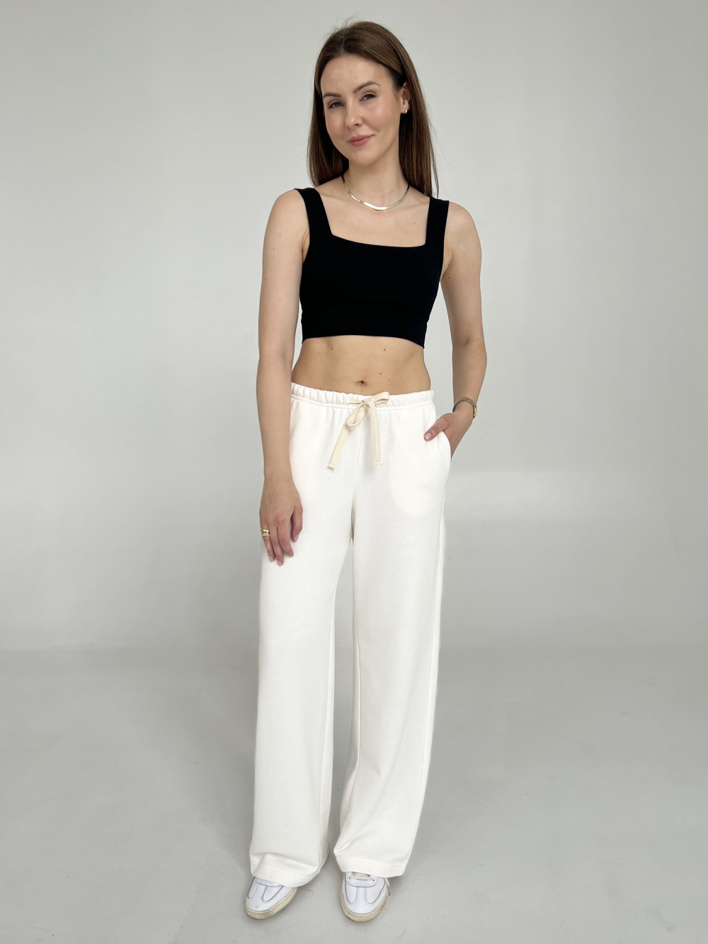 Spodnie Zoe śmietanka