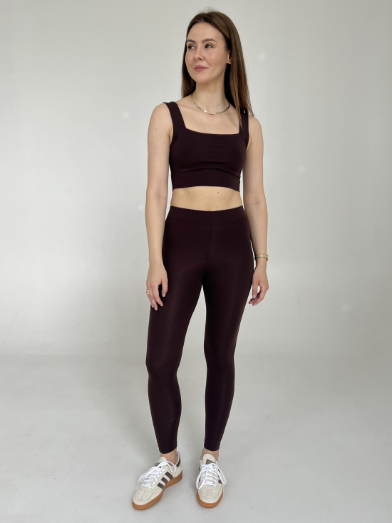 Legginsy Greta czekolada