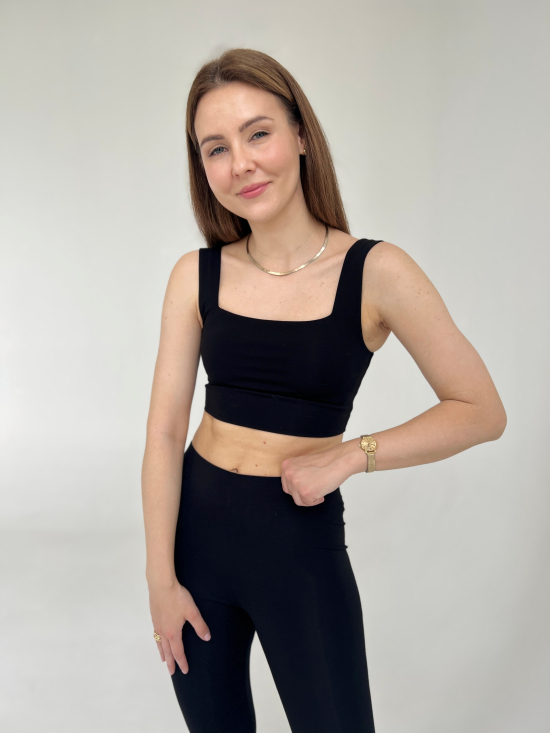 Top Greta czarny