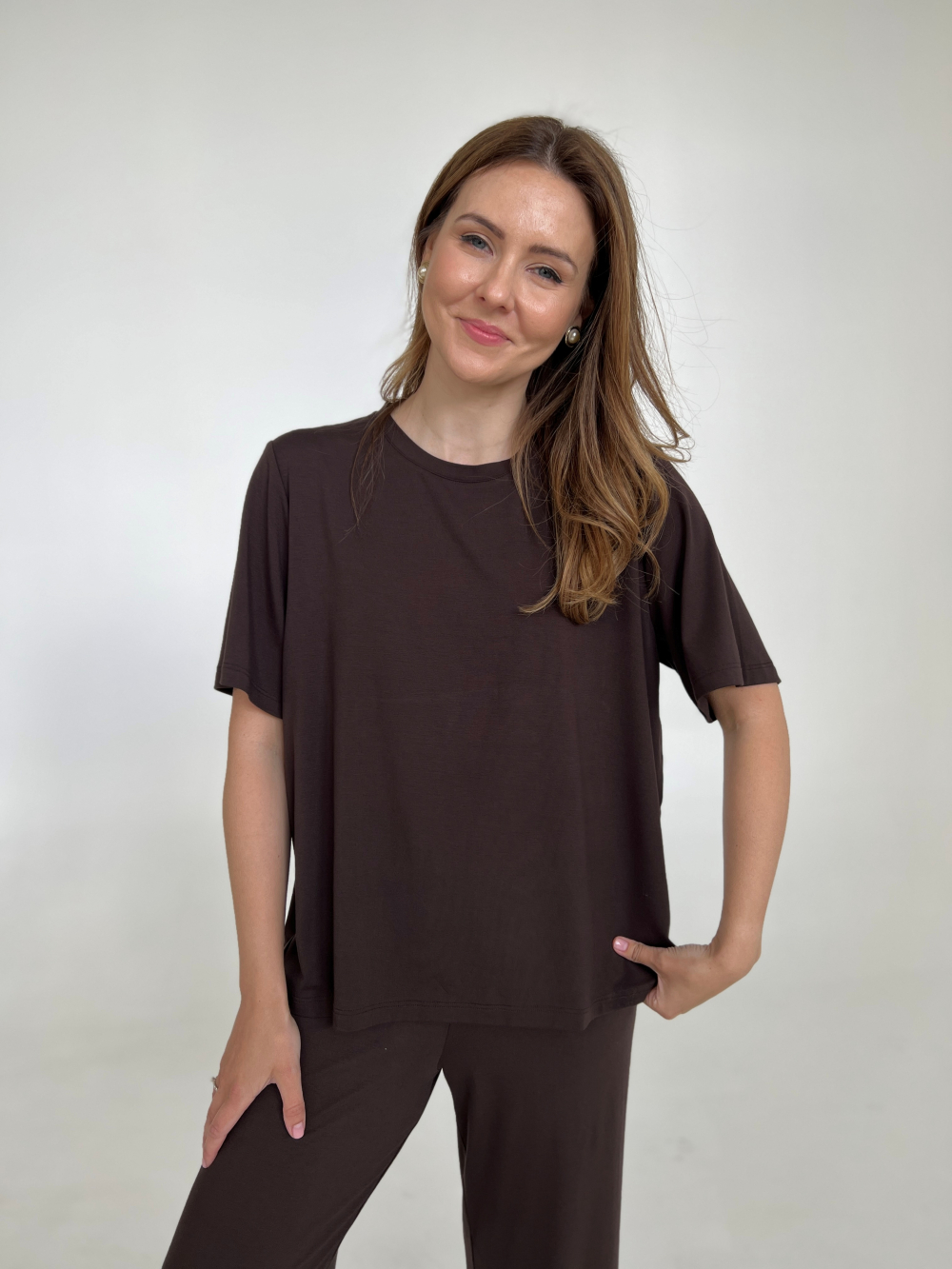 Bluzka Kelly czekolada
