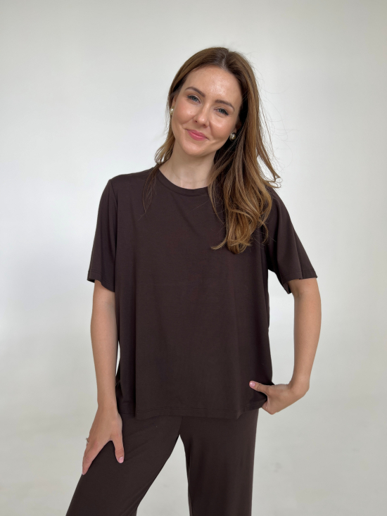 Bluzka Kelly czekolada