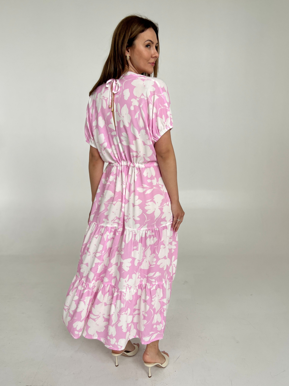 Sukienka Lili maxi pink