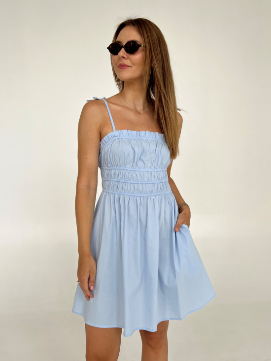 Sukienka Elia baby blue mini