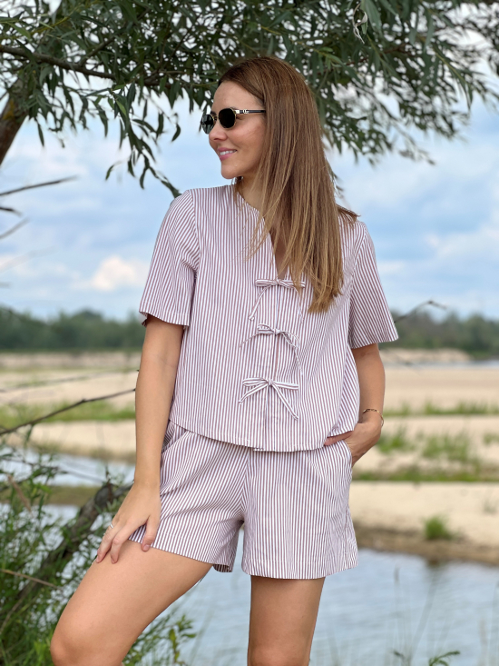 Koszula Lena mocha